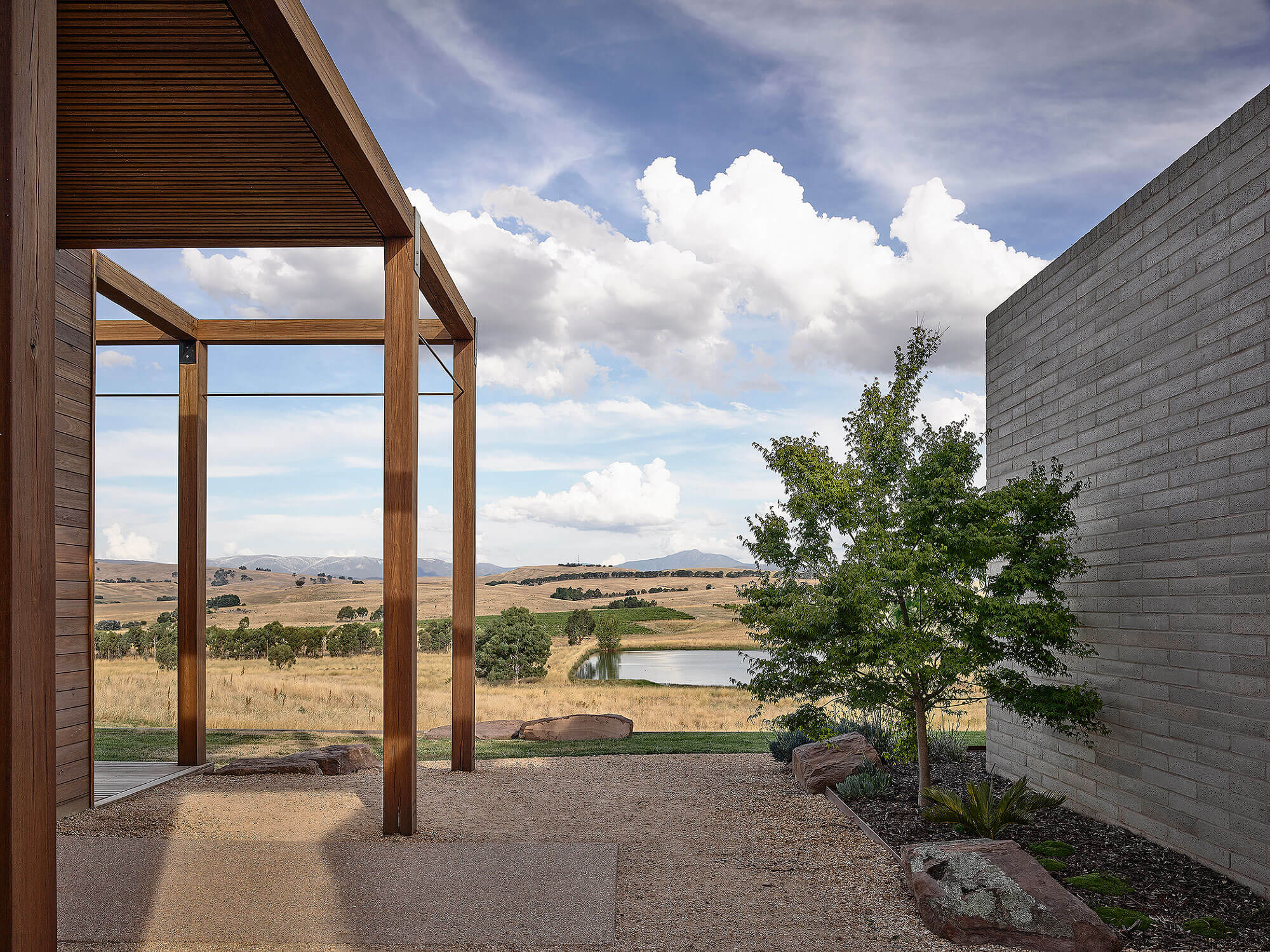 Delatite Cellar Door Lucy Clemenger Architects Australian